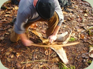 bow and drill fire making