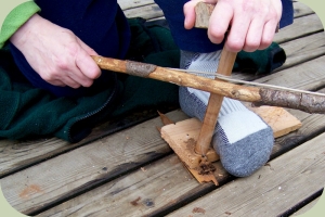 bow and drill fire making