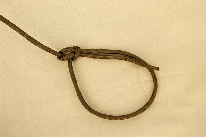 camping knots bowline