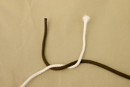 camping knots square knot