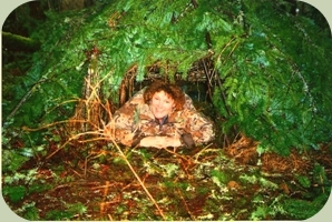 debris hut shelter