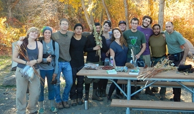 class photo from central Washington fieldtrip