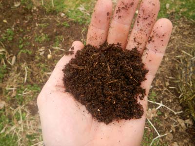 perfect compost made in homemade compost bins