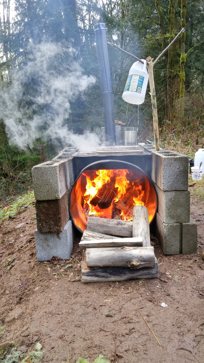 boiling sap