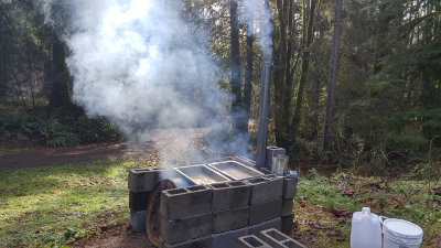 evaporator setup