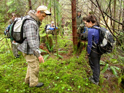 outdoor survival training class