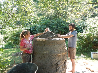 creating a sand dome