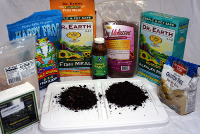 nutrient additives for making compost tea